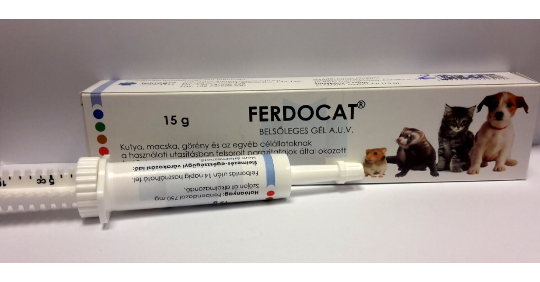 Ferdocat tabletta 20db mg