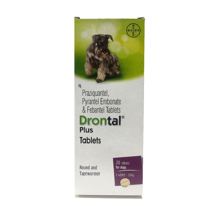 Drontal Plus féreghajtó tabletta kutyáknak 5 db