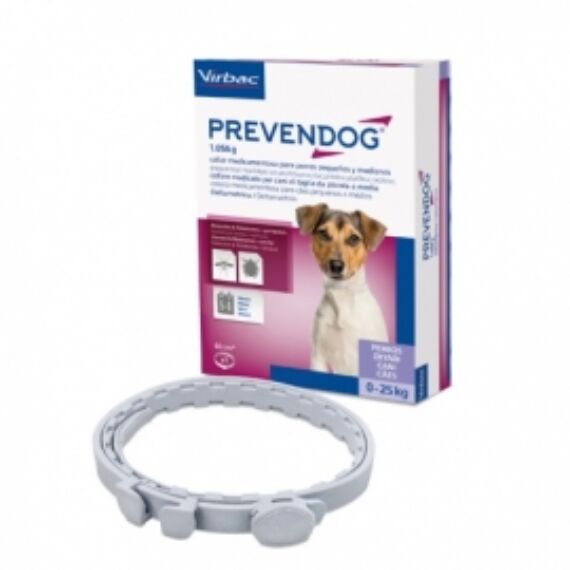 Prevendog - nyakörv szúnyog kullancs ellen kistestű kutyáknak 60 cm ( 2db ) 