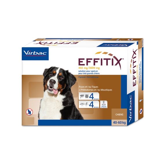 EFFITIX spot-on 40kg-60kg közötti óriás testű kutyáknak 