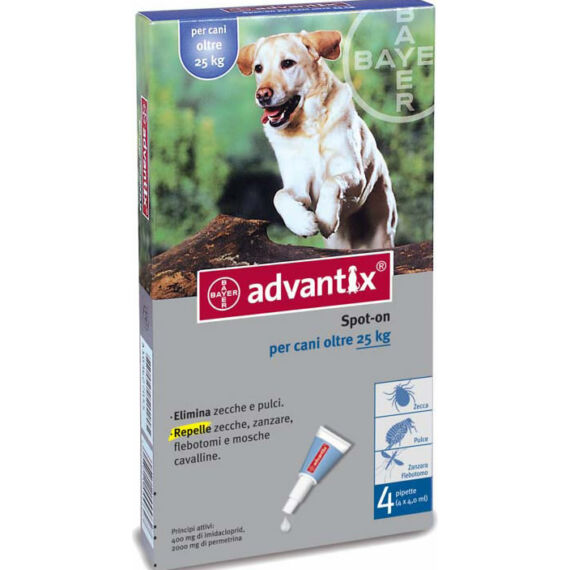 Advantix Spot-on A.U.V. 25-40 kg-os kutyáknak 1db