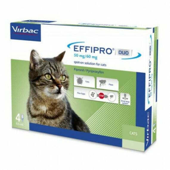Virpac EFFIPRO DUO-spot on macskáknak 