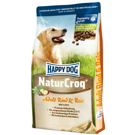 Happy Dog NaturCroq Rind&Reis 15kg