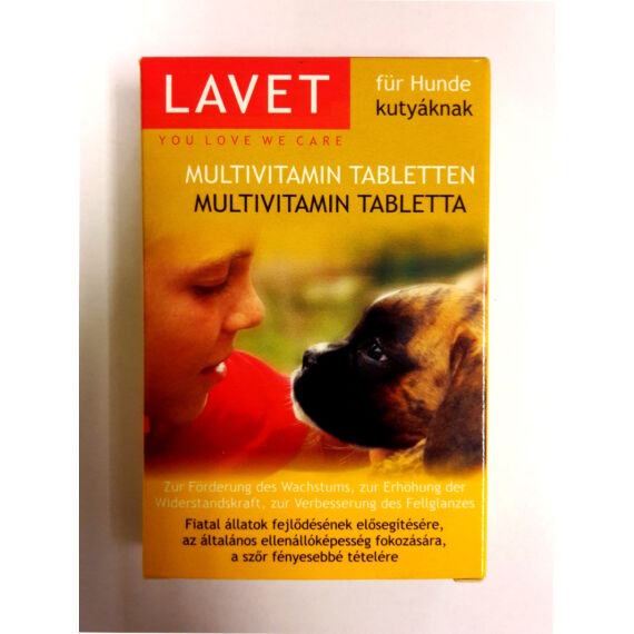 Lavet Multivitamin tabletta kutyáknak 50db
